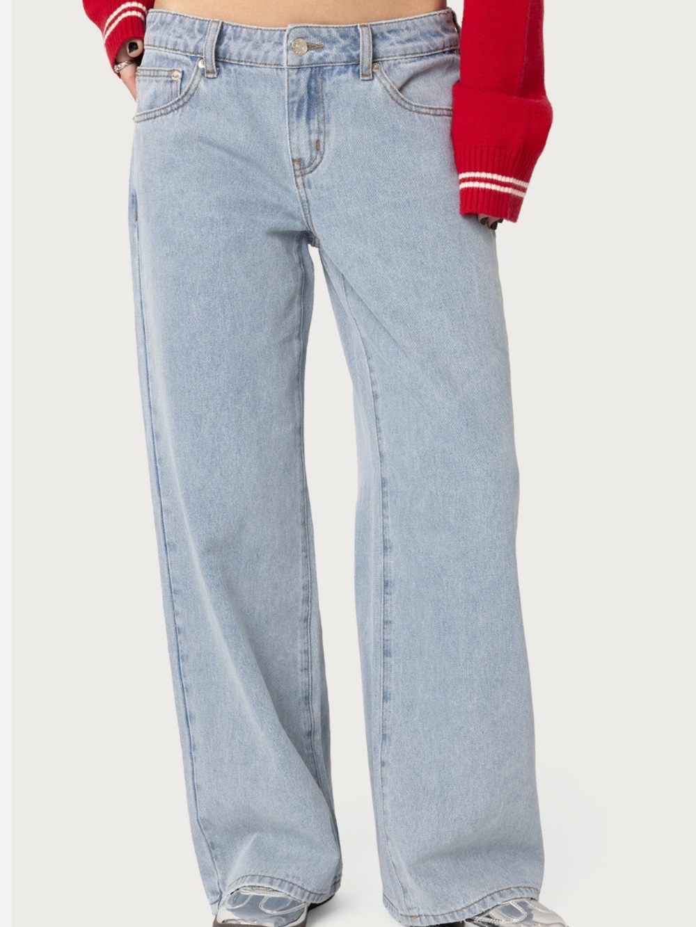 Edikted low rise jeans